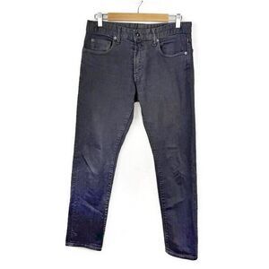 Bonobos Straight Jeans Men 29x30 Charcoal Gray Denim Stretch